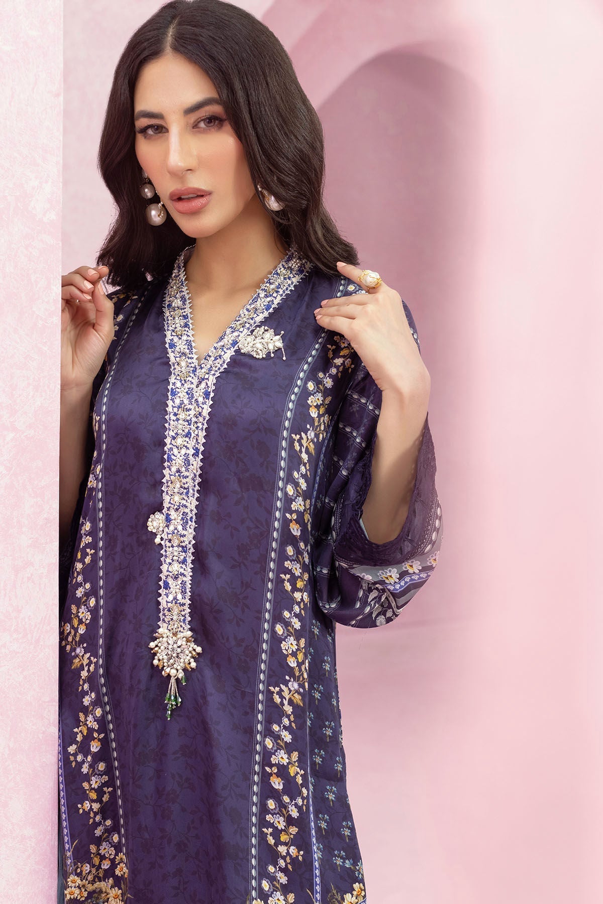Annus Abrar | Luxe Silk Pret | ZOEY - House Of Hania