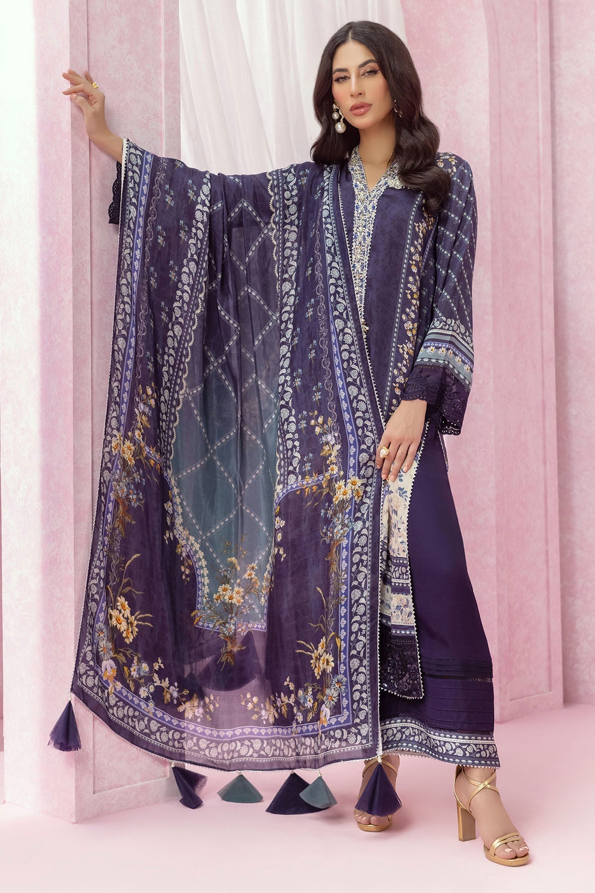 Annus Abrar | Luxe Silk Pret | ZOEY - House Of Hania
