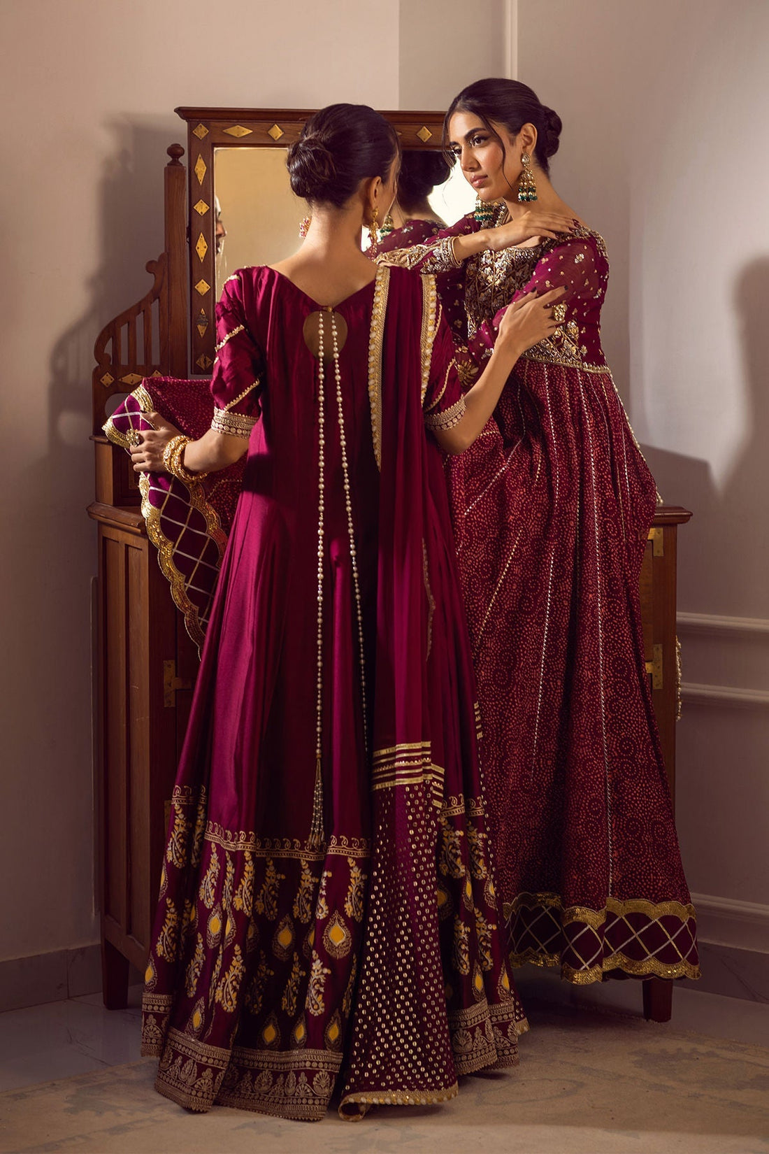 Annus Abrar | Melia Luxe Formals | Gulsheen Kalidar - House Of Hania