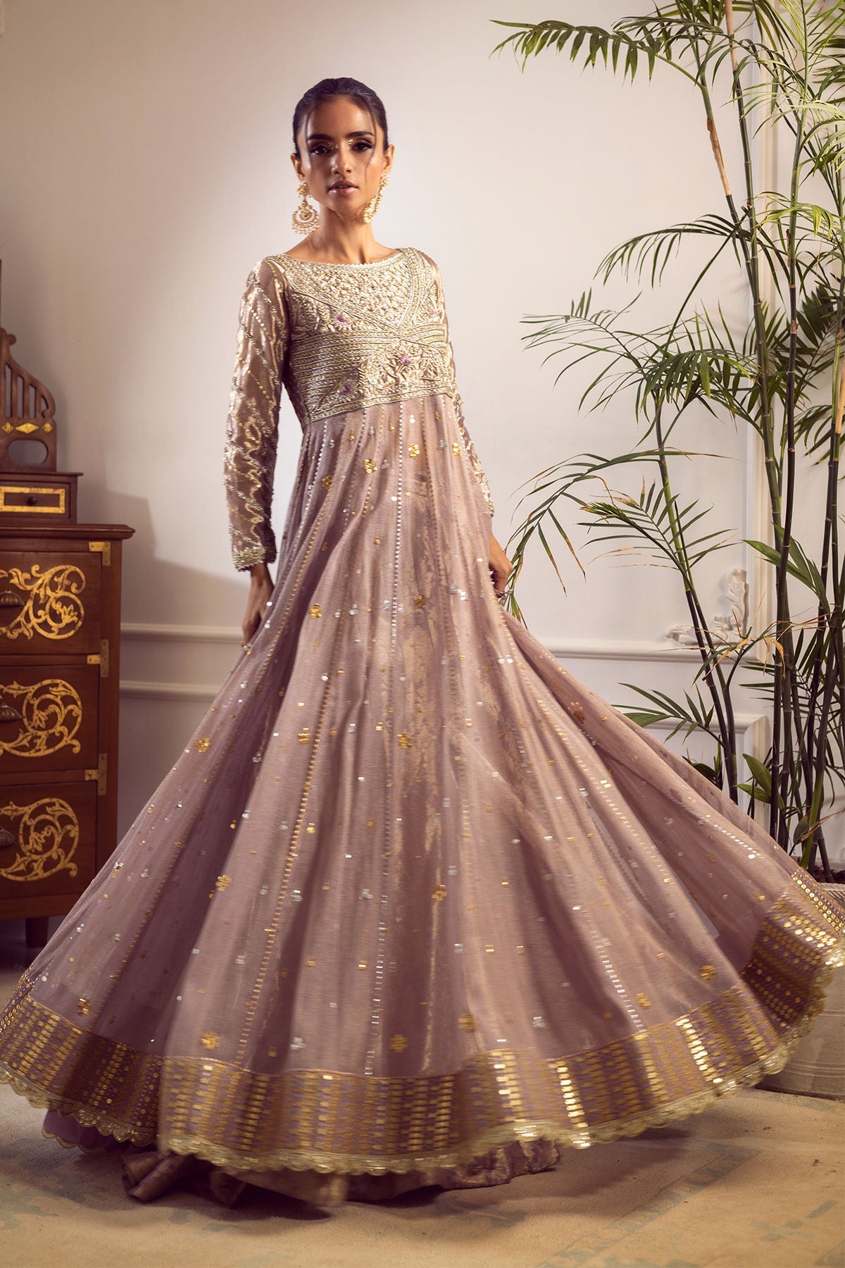 Annus Abrar | Melia Luxe Formals | Shakré Kalidar - House Of Hania