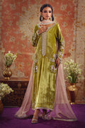 Annus Abrar | Mirha Winter Velour | Aya - House Of Hania