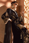 Annus Abrar | Mirha Winter Velour | Bareeza (Shirt, Pants and Dupatta) - House Of Hania