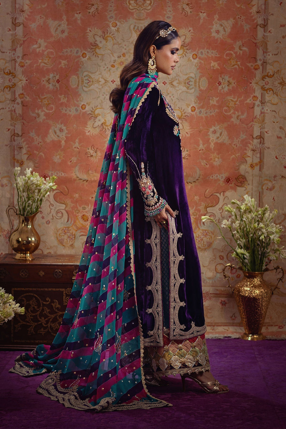 Annus Abrar | Mirha Winter Velour | Dalia - House Of Hania
