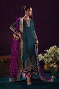 Annus Abrar | Mirha Winter Velour | Lila - House Of Hania