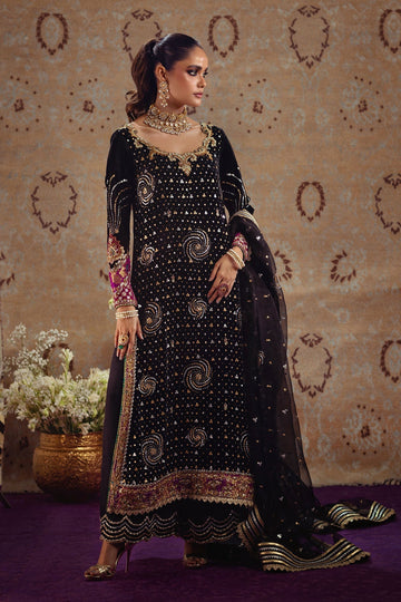 Annus Abrar | Mirha Winter Velour | Marin - House Of Hania