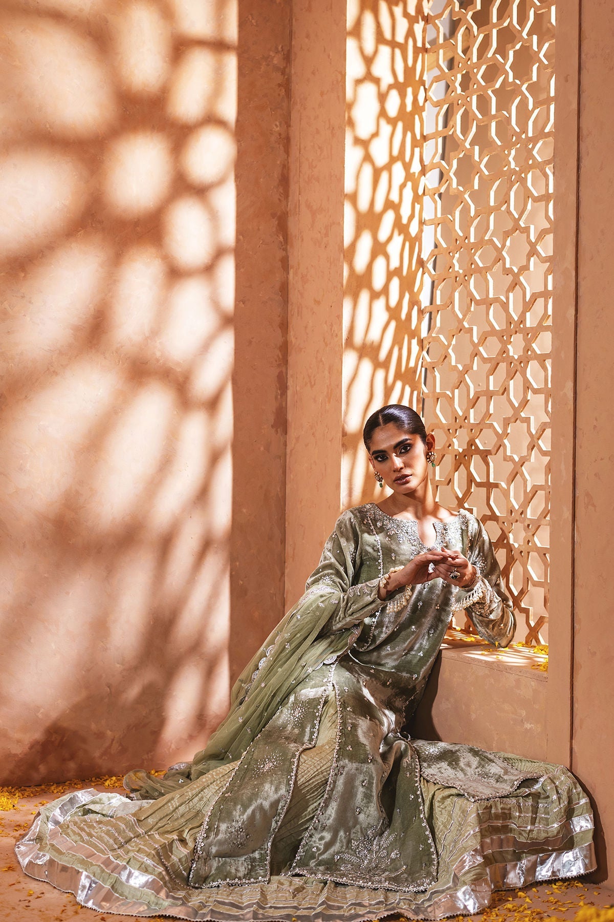 Annus Abrar | Mirha Winter Velour | Raajya - House Of Hania