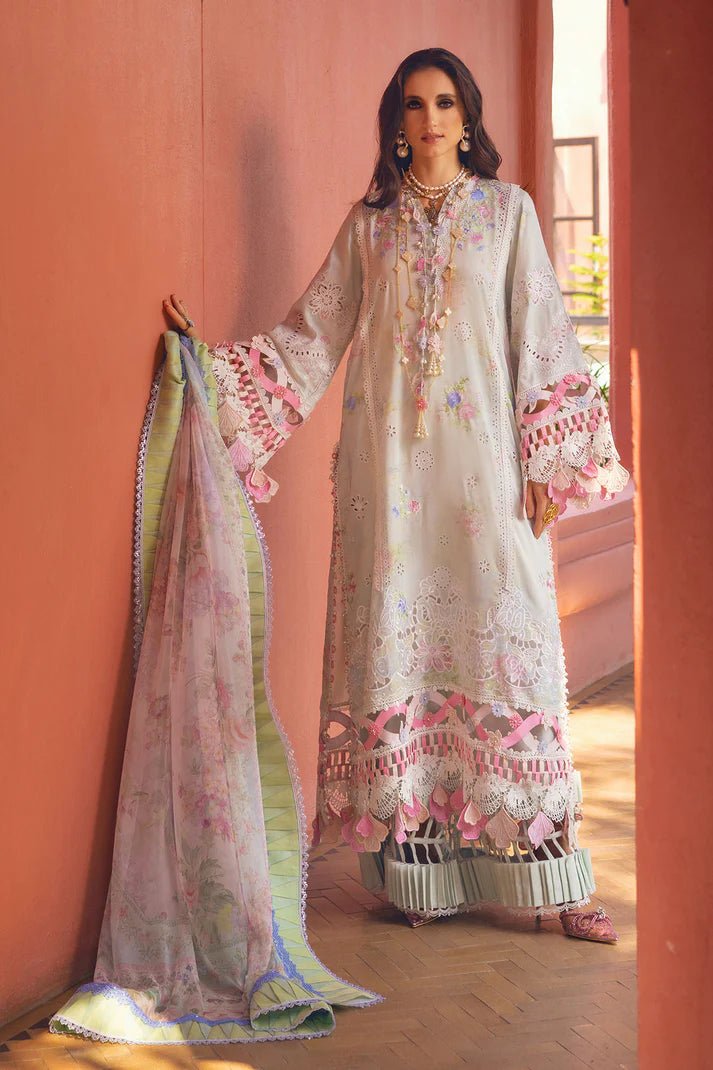 Annus Abrar | Neroli Luxury Lawn | Amafah - House Of Hania