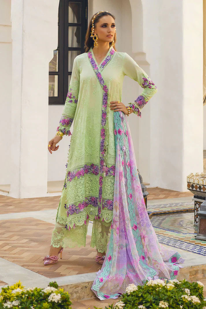 Annus Abrar | Neroli Luxury Lawn | Amani - House Of Hania