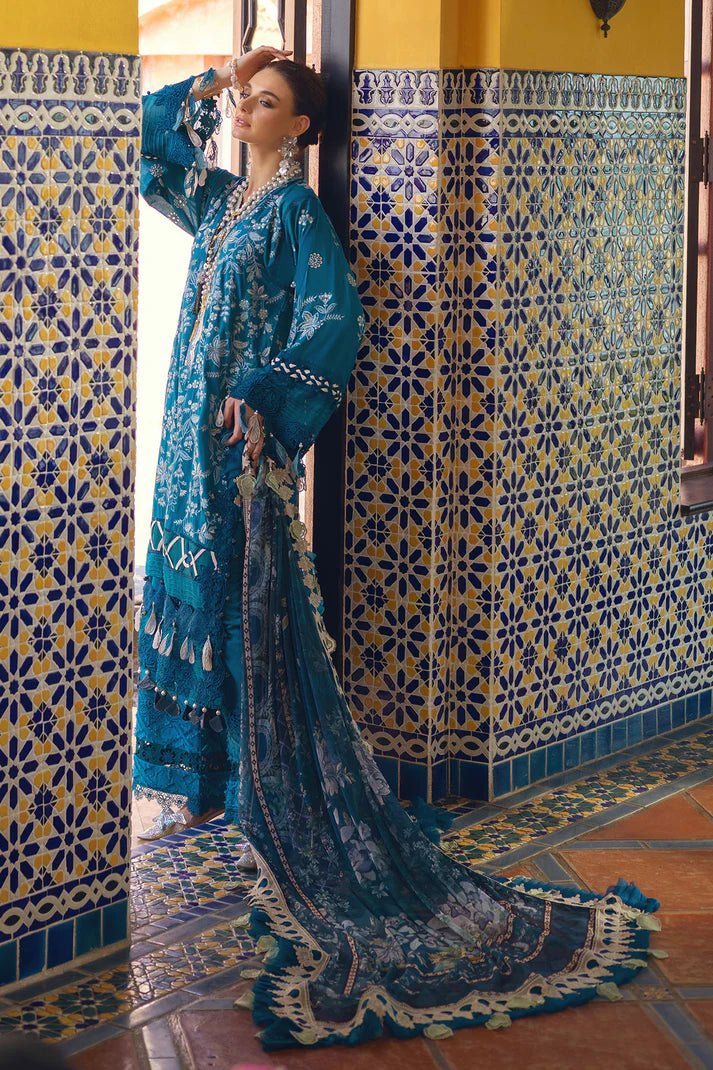 Annus Abrar | Neroli Luxury Lawn | Riba - House Of Hania