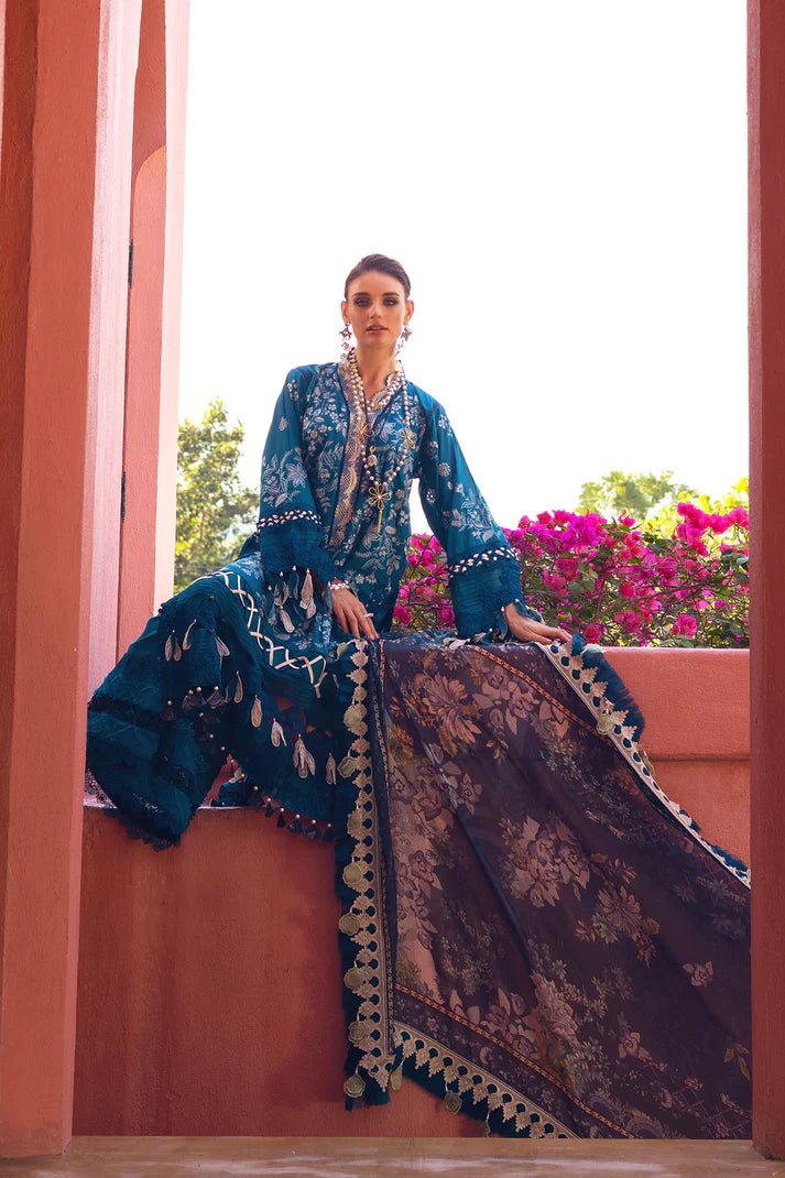 Annus Abrar | Neroli Luxury Lawn | Riba - House Of Hania