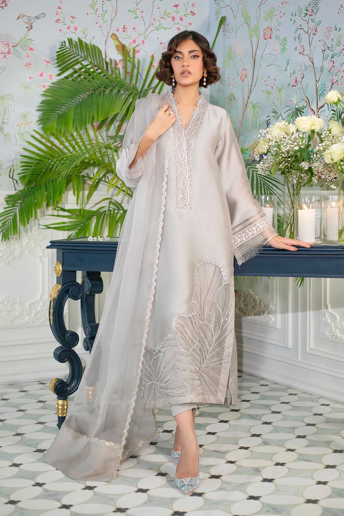Annus Abrar | Sehr Eid Luxe | Lainey Grey - House Of Hania