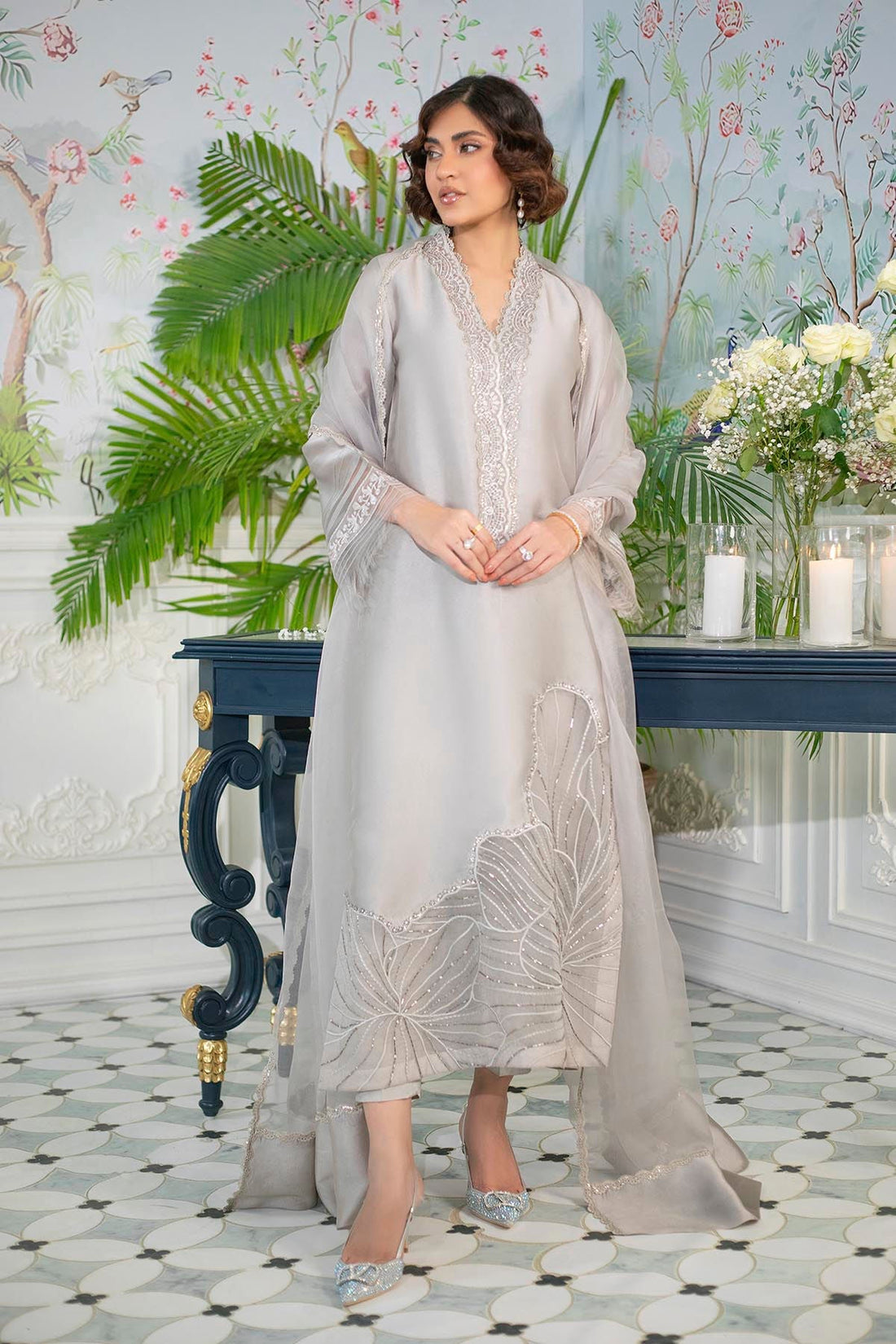 Annus Abrar | Sehr Eid Luxe | Lainey Grey - House Of Hania