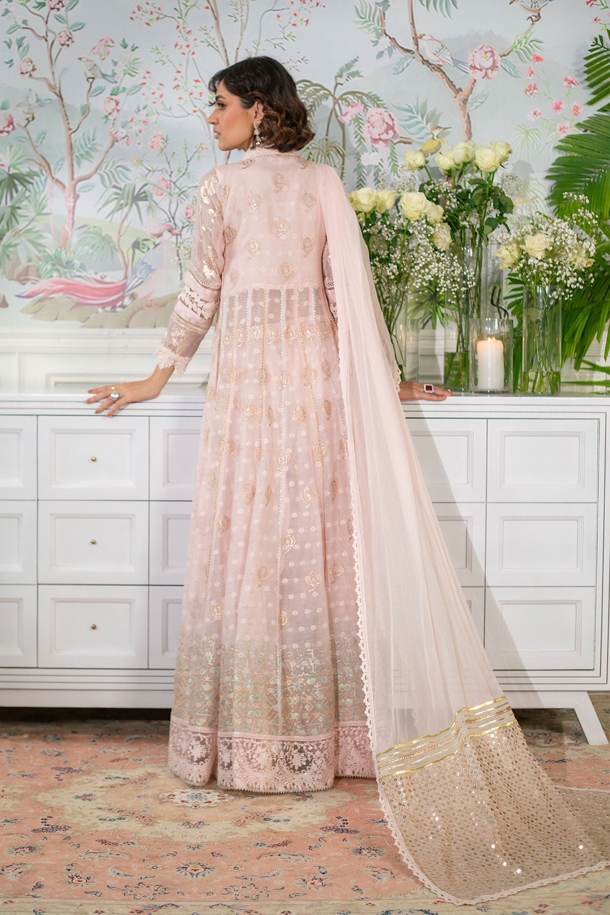 Annus Abrar | Sehr Eid Luxe | Nadi Blush - House Of Hania