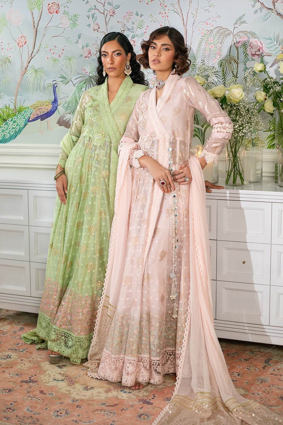 Annus Abrar | Sehr Eid Luxe | Nadi Blush - House Of Hania