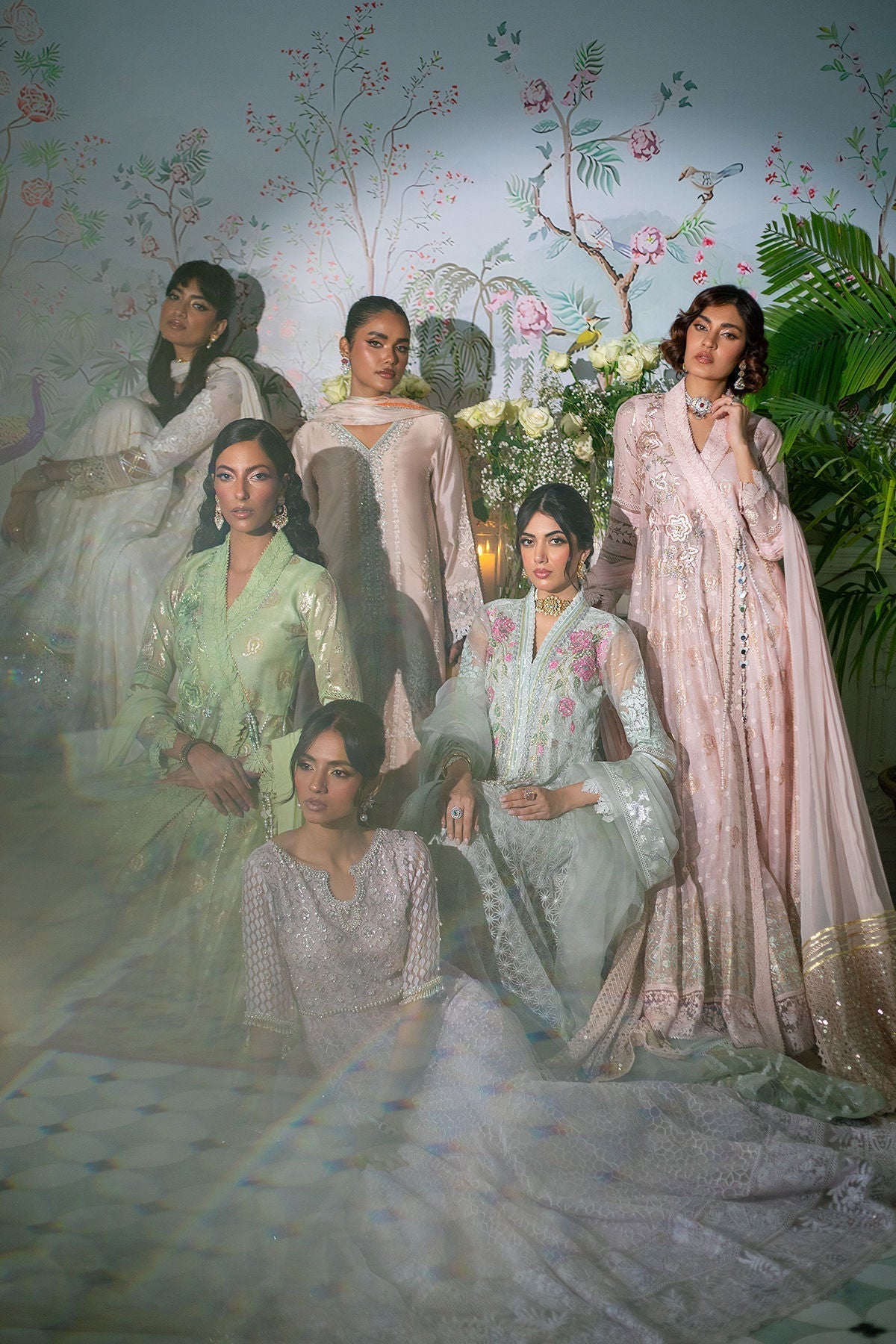 Annus Abrar | Sehr Eid Luxe | Nadi Mint - House Of Hania