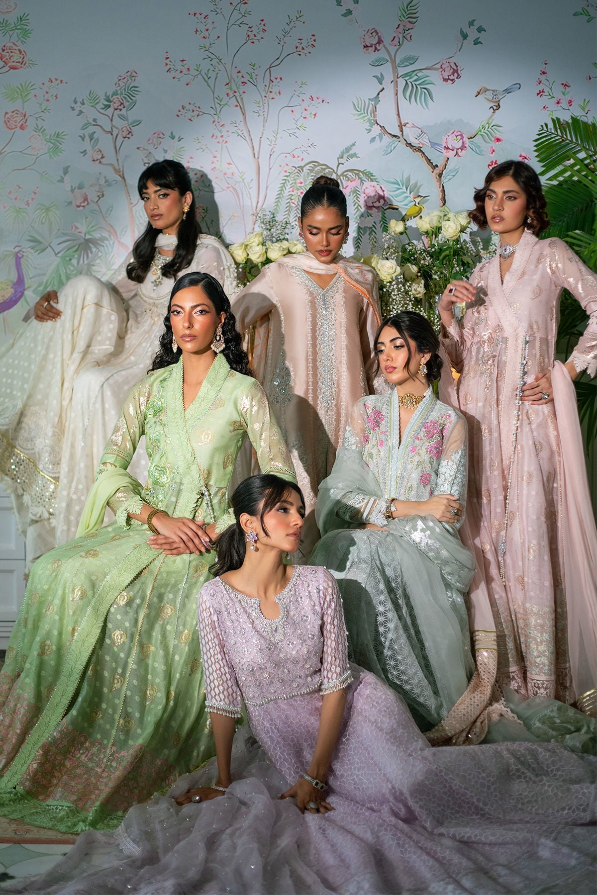 Annus Abrar | Sehr Eid Luxe | Nadi Mint - House Of Hania