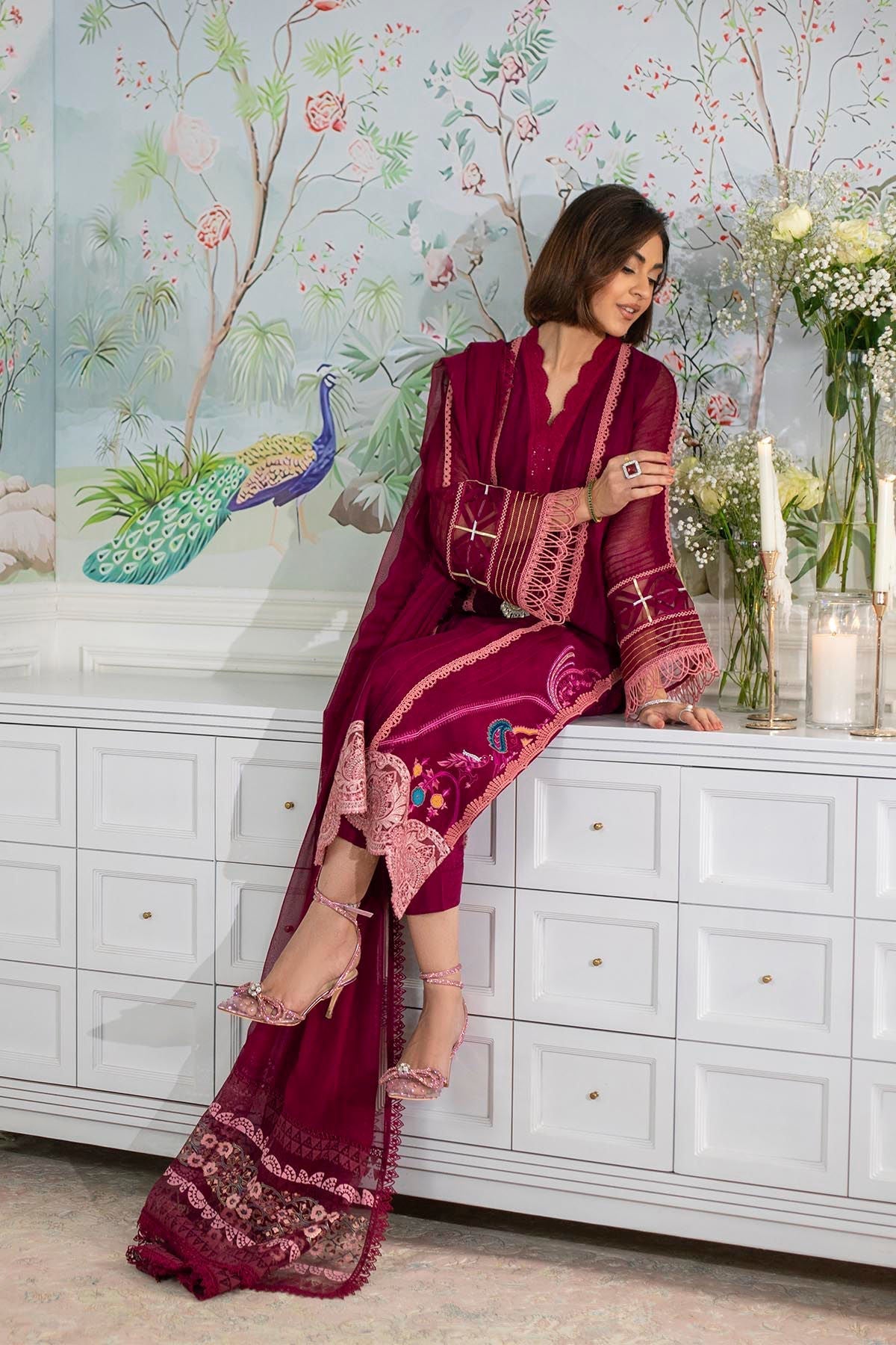 Annus Abrar | Sehr Eid Luxe | Sienna - House Of Hania