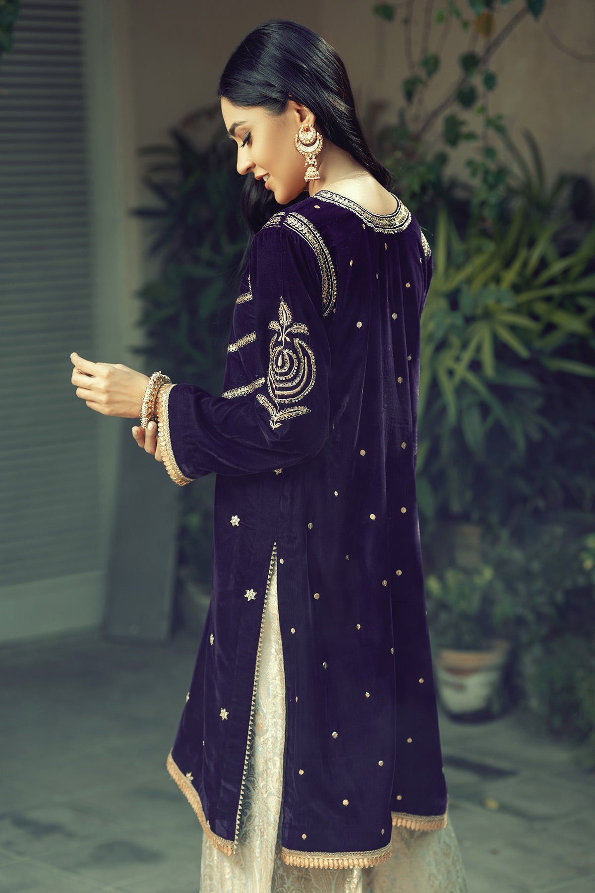 Annus Abrar | Semi Formals | AFSHAN–AMETHYST - House Of Hania