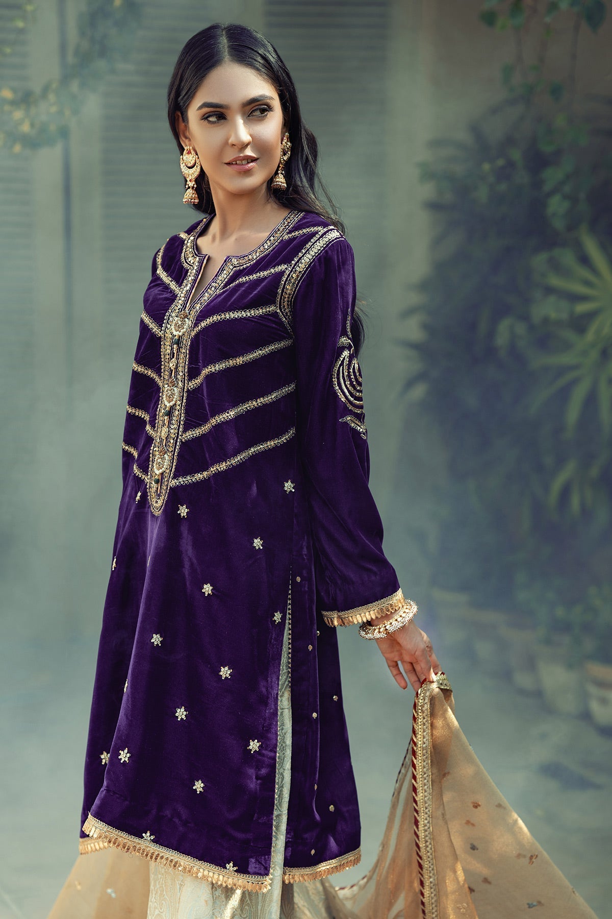 Annus Abrar | Semi Formals | AFSHAN–AMETHYST - House Of Hania