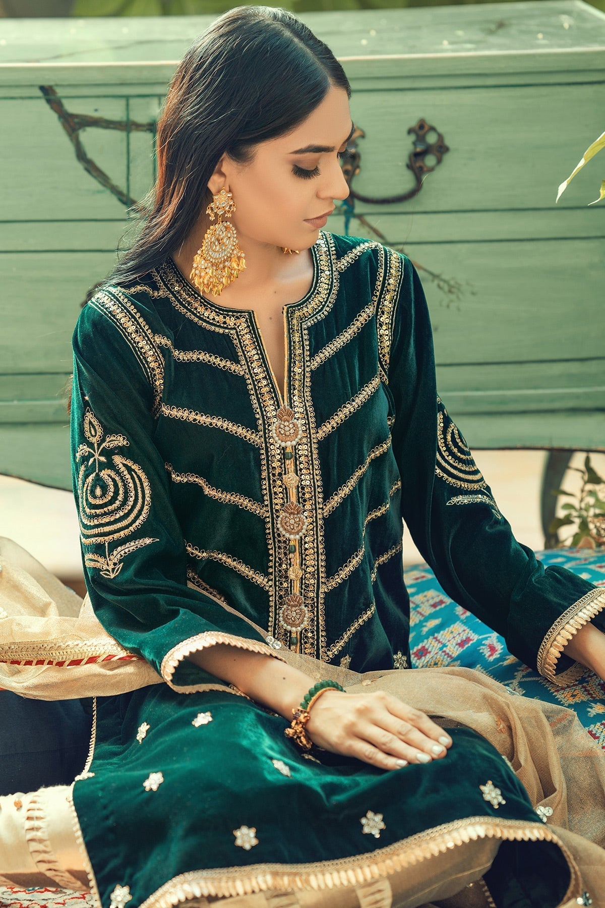Annus Abrar | Semi Formals | AFSHAN-MERALD - House Of Hania