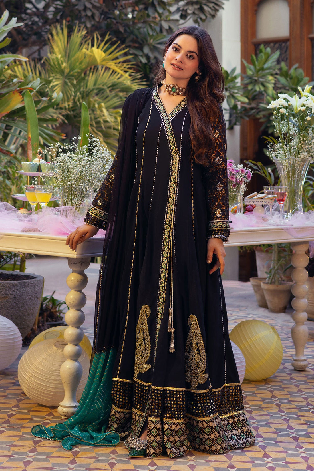 Annus Abrar | The Family Edit 26 | Alela - Shirt , Pants and Dupatta - House Of Hania