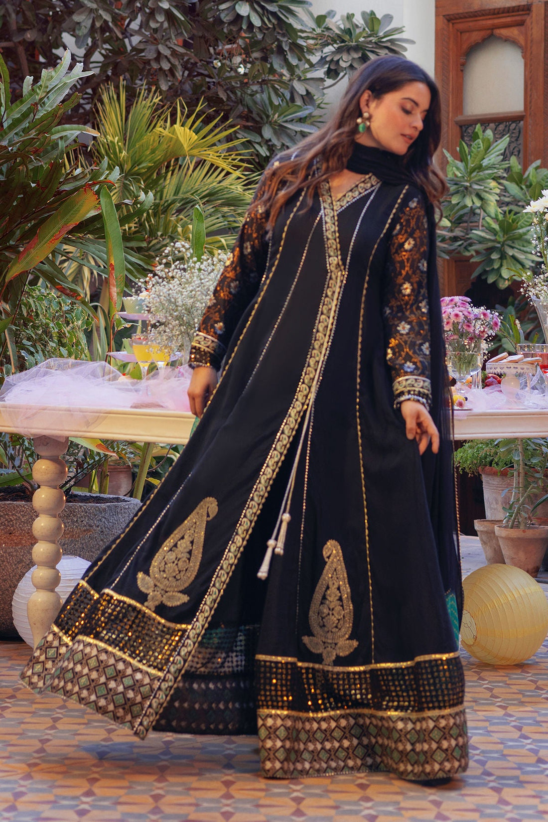 Annus Abrar | The Family Edit 26 | Alela - Shirt , Pants and Dupatta - House Of Hania
