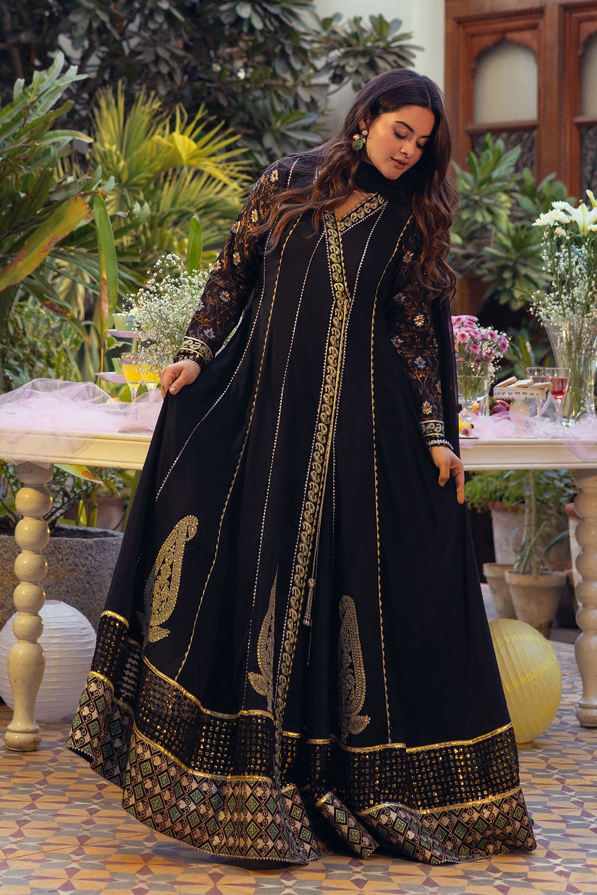 Annus Abrar | The Family Edit 26 | Alela - Shirt , Pants and Dupatta - House Of Hania