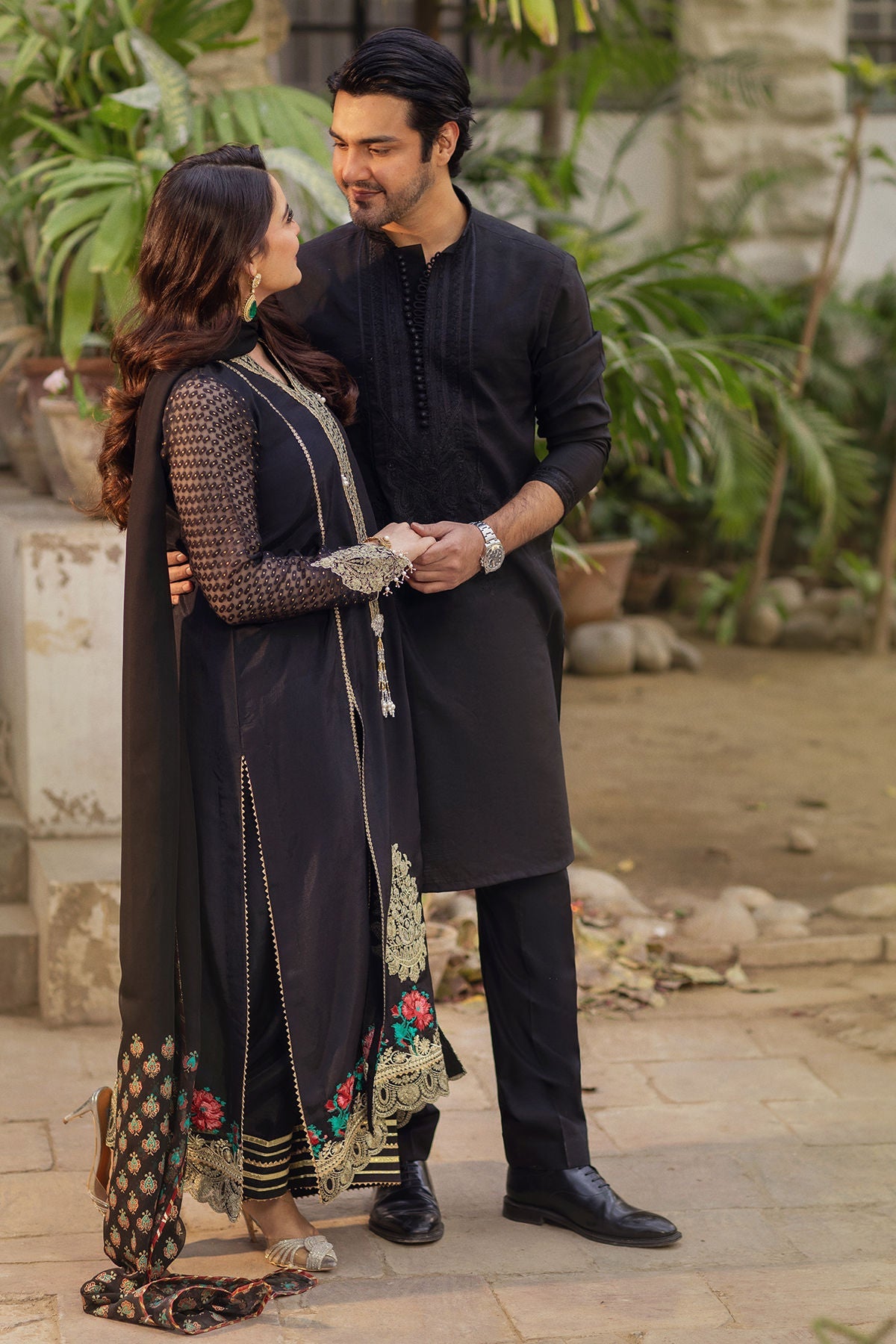 Annus Abrar | The Family Edit 26 | Cylia ( Shirt, Pants And Dupatta) - House Of Hania