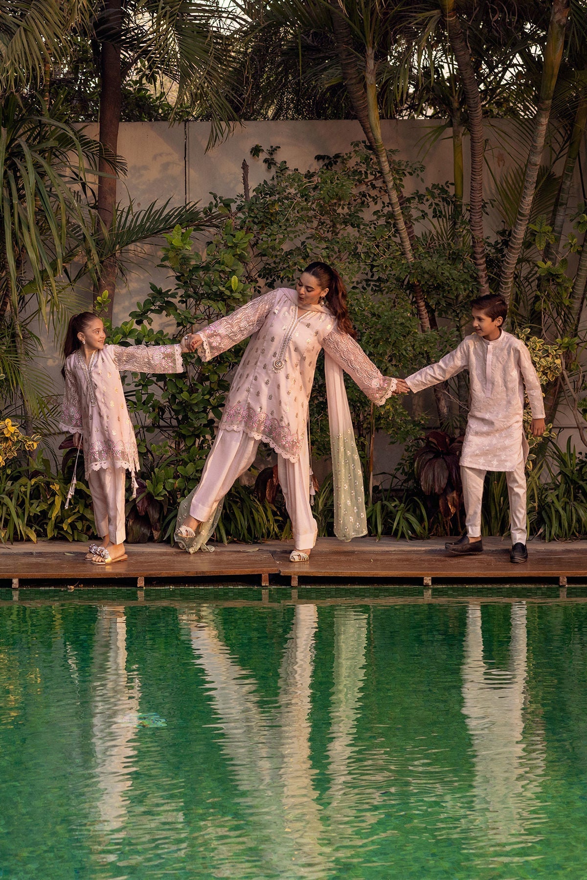 Annus Abrar | The Family Edit 26 | Limara - Shirt, Shalwar and Dupatta - House Of Hania
