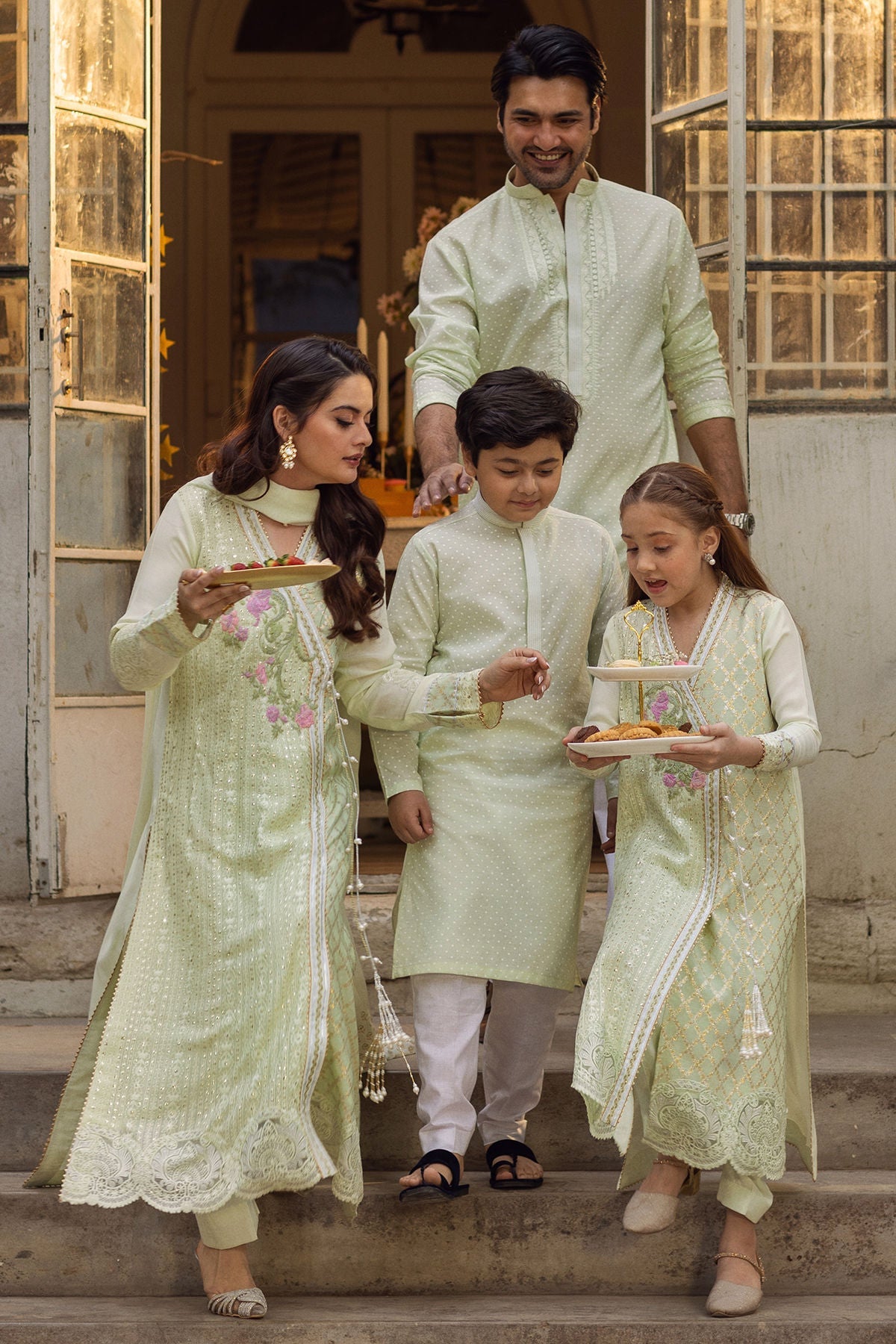 Annus Abrar | The Family Edit 26 | Rumina (Shirt, Pants And Dupatta) - House Of Hania