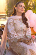 Annus Abrar | The Family Edit 26 | Sirha ( Shirt, Pants And Dupatta) - House Of Hania