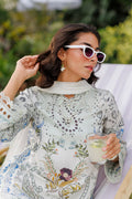 Ansab Jahangir | A Silk Afternoon Luxury Eid Silks 26 | Crema - House Of Hania