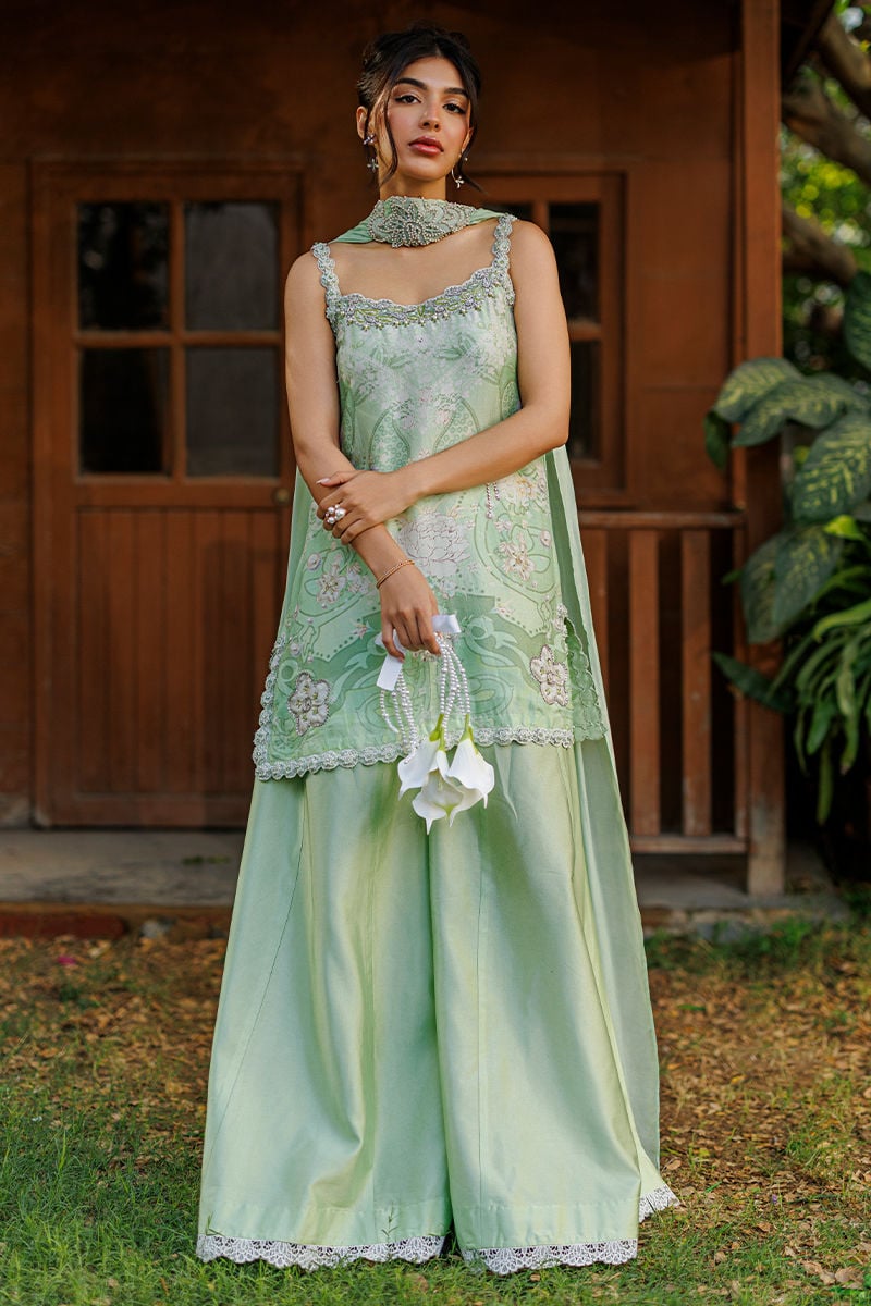 Ansab Jahangir | A Silk Afternoon Luxury Eid Silks 26 | Marjorie - House Of Hania