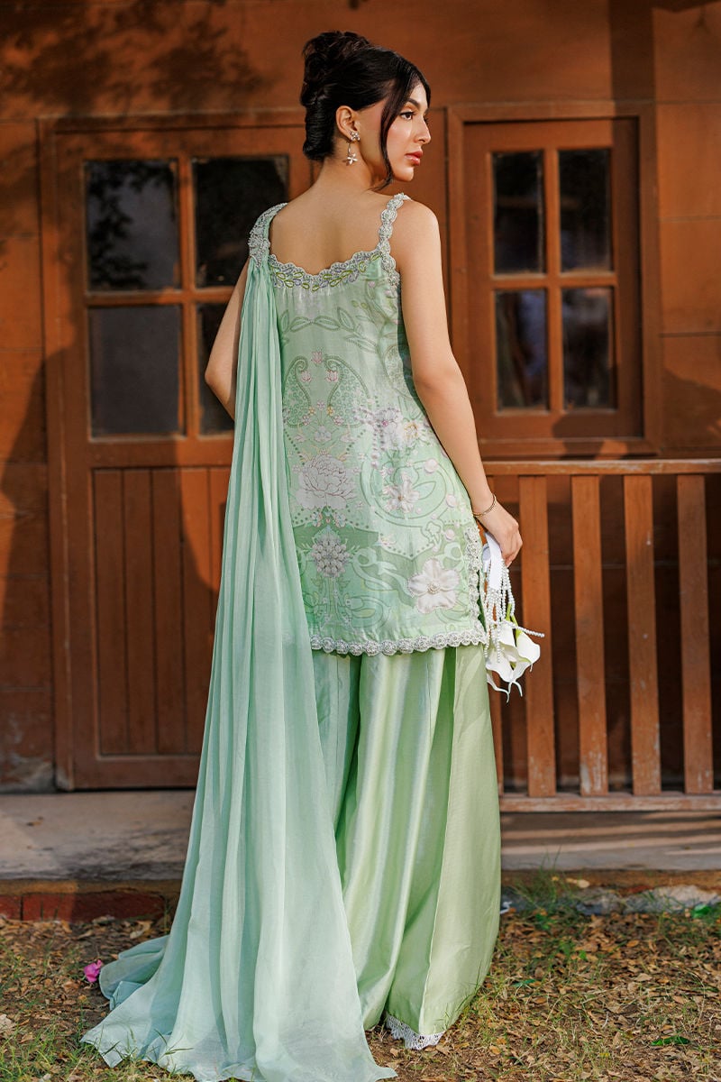 Ansab Jahangir | A Silk Afternoon Luxury Eid Silks 26 | Marjorie - House Of Hania