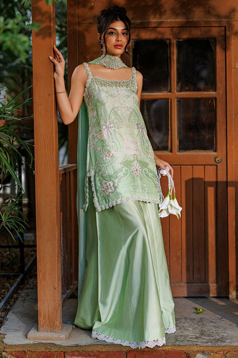 Ansab Jahangir | A Silk Afternoon Luxury Eid Silks 26 | Marjorie - House Of Hania