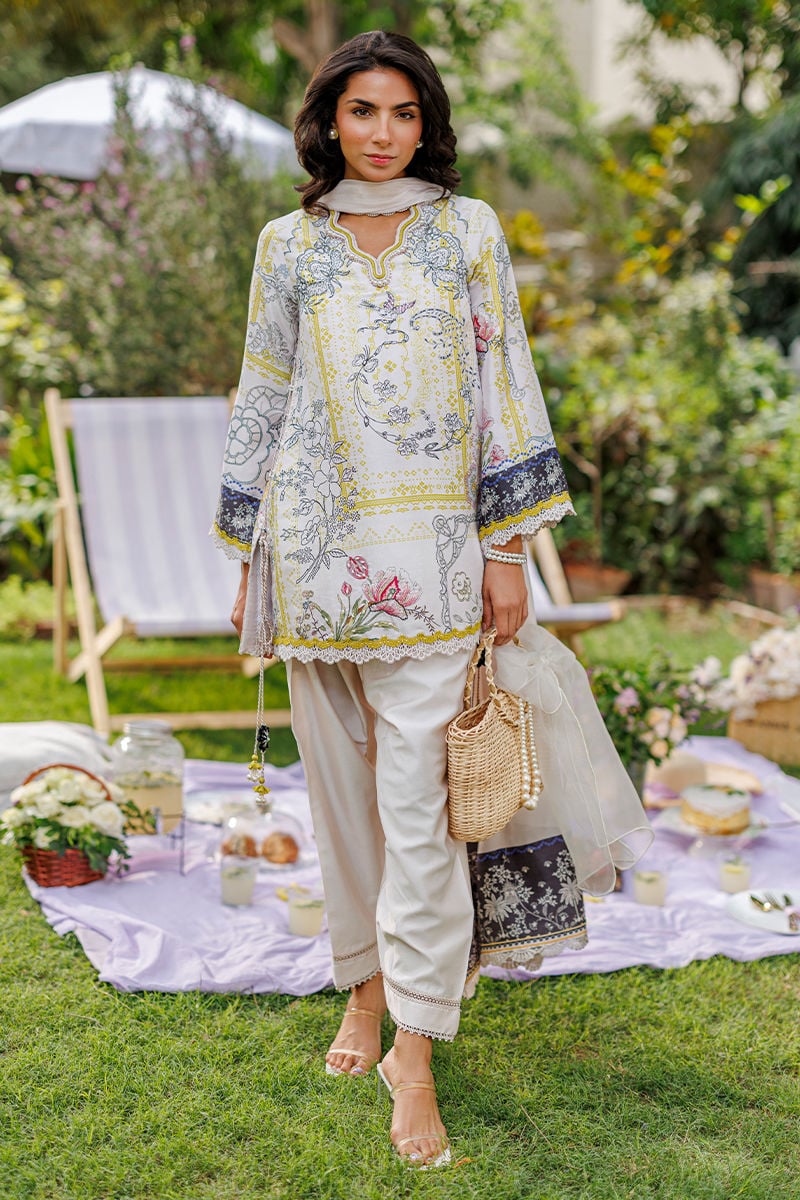 Ansab Jahangir | A Silk Afternoon Luxury Eid Silks 26 | Sunbeam - House Of Hania