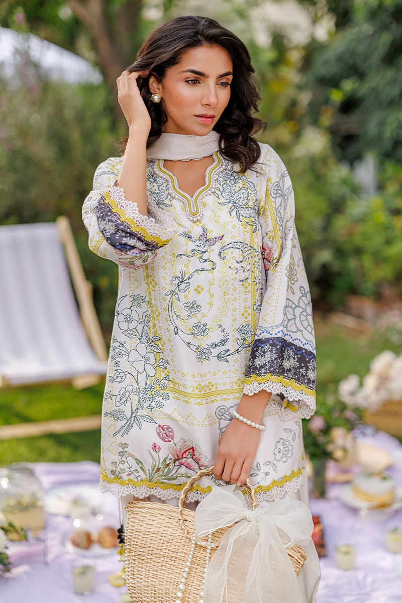 Ansab Jahangir | A Silk Afternoon Luxury Eid Silks 26 | Sunbeam - House Of Hania