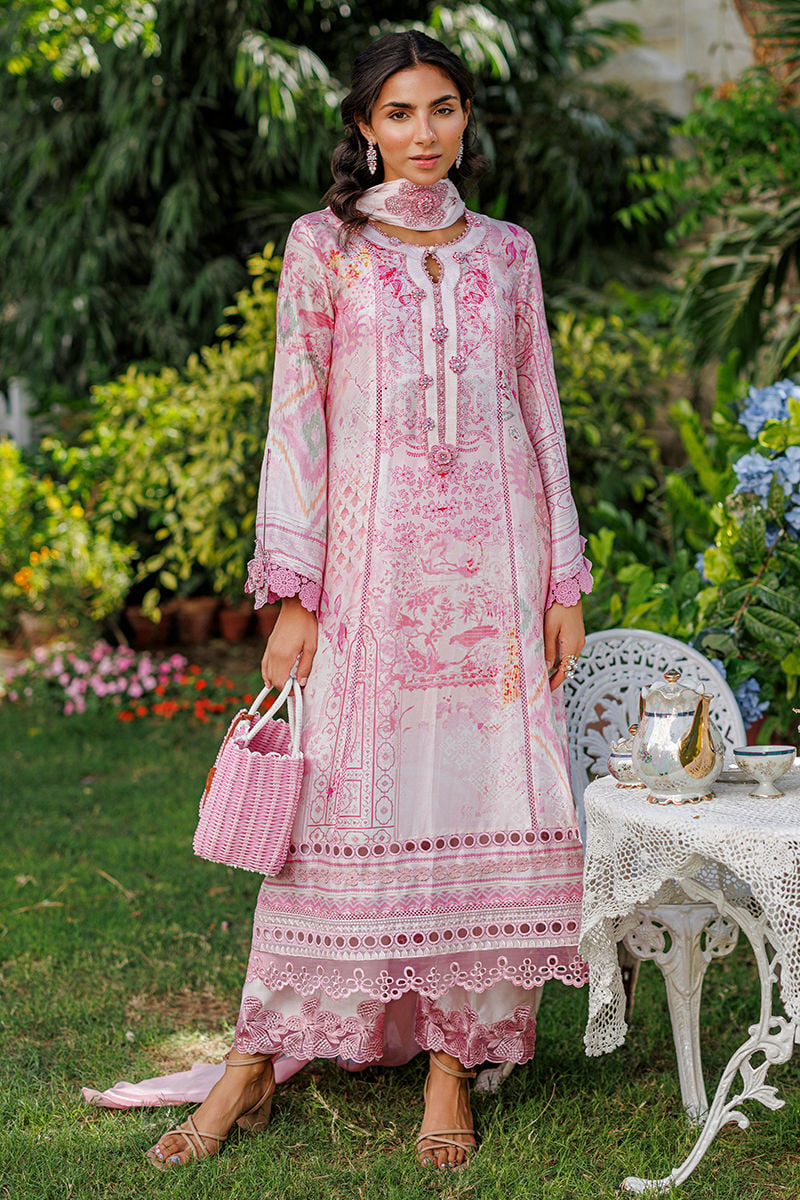 Ansab Jahangir | A Silk Afternoon Luxury Eid Silks 26 | Wisteria - House Of Hania