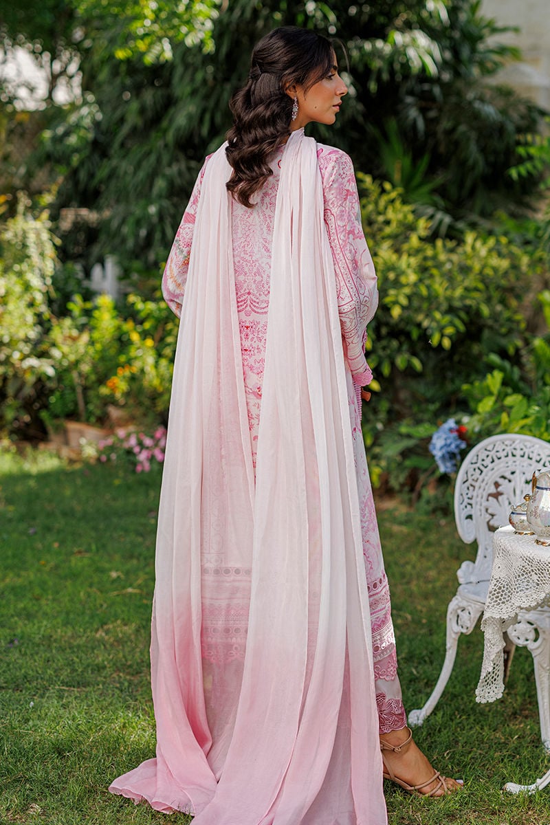 Ansab Jahangir | A Silk Afternoon Luxury Eid Silks 26 | Wisteria - House Of Hania