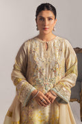 Ansab Jahangir | Digital Silk | Alyssa Shirt and Dupatta - House Of Hania