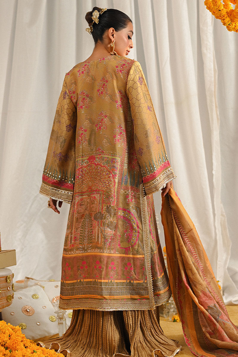 Ansab Jahangir | Digital Silk | Asmara Shirt and Dupatta - House Of Hania