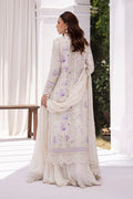 Ansab Jahangir | Digital Silk | Lila Shirt And Dupatta - House Of Hania