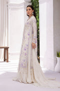 Ansab Jahangir | Digital Silk | Lila Shirt And Dupatta - House Of Hania