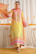 Ansab Jahangir | Digital Silk | Miraal Shirt and Dupatta - House Of Hania