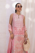 Ansab Jahangir | Digital Silk | Zoya Shirt And Dupatta - House Of Hania