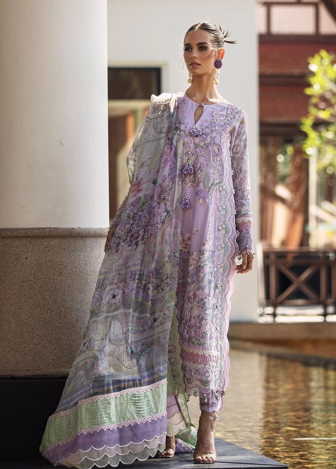 Ansab Jahangir | Luxury Collection | Orchid - House Of Hania
