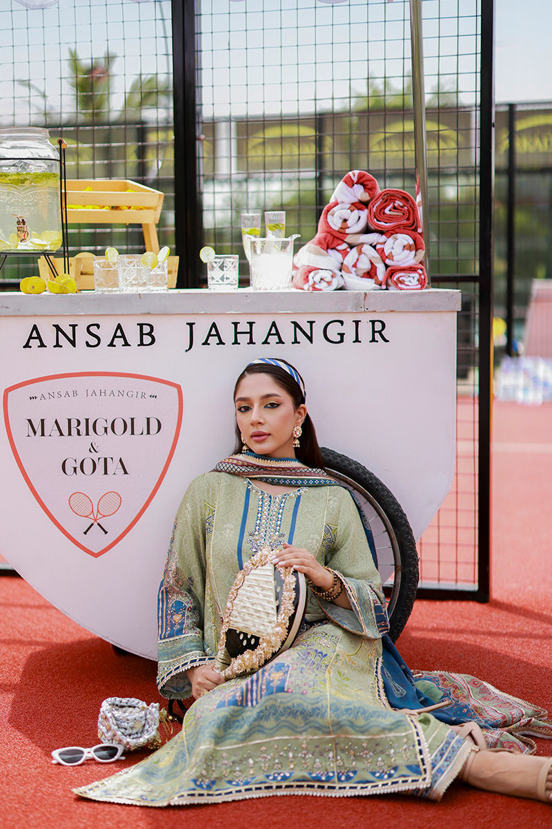Ansab Jahangir | Marigold and Gota | Cerya - House Of Hania