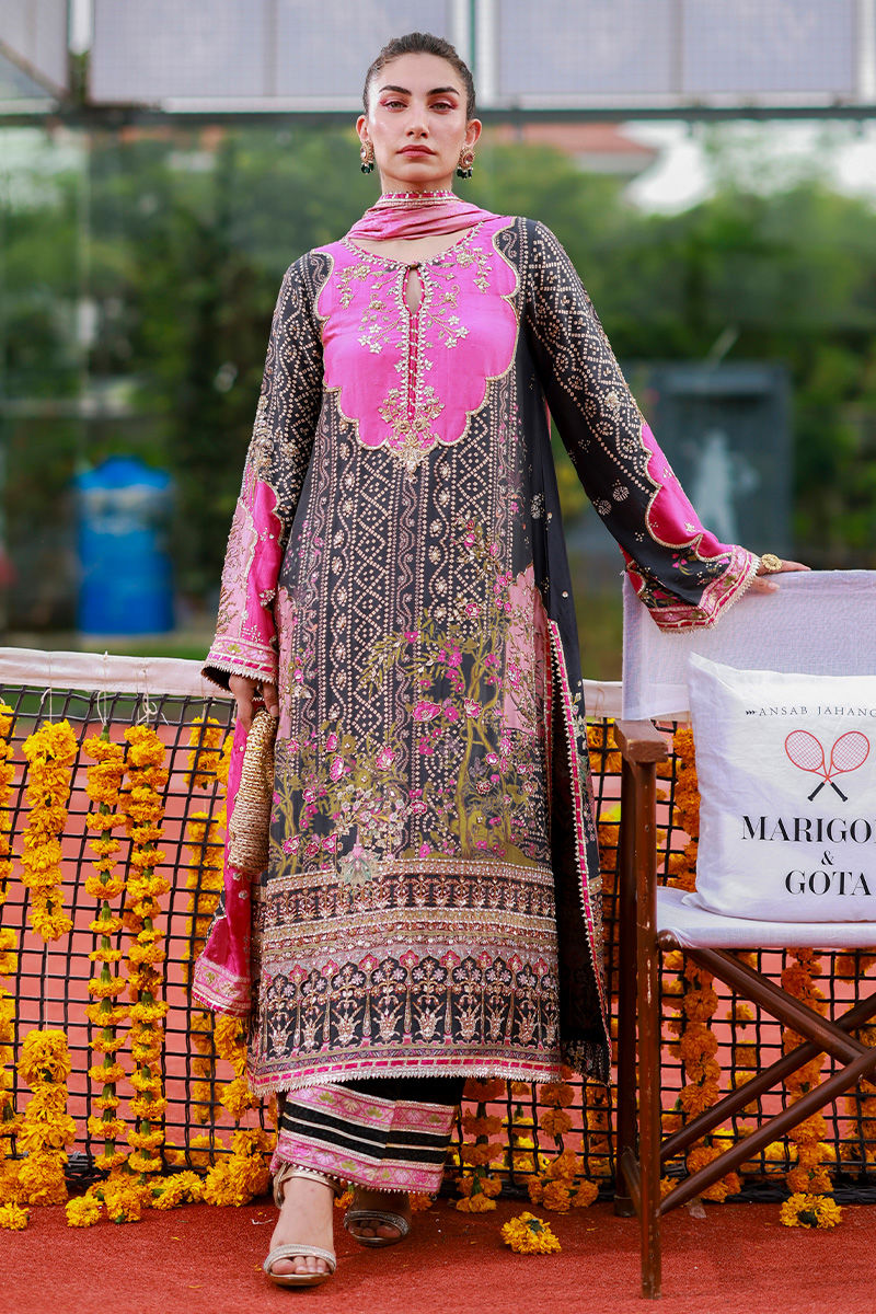 Ansab Jahangir | Marigold and Gota | Laraib - House Of Hania