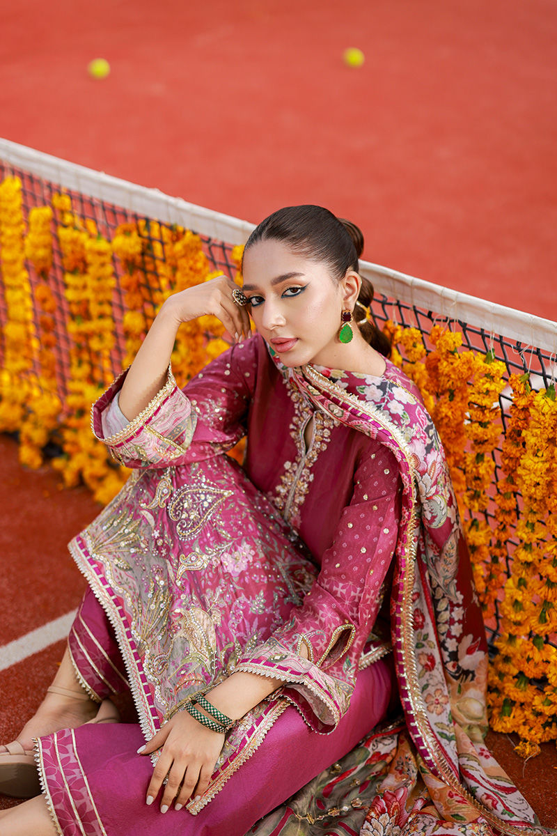 Ansab Jahangir | Marigold and Gota | Sanilah - House Of Hania