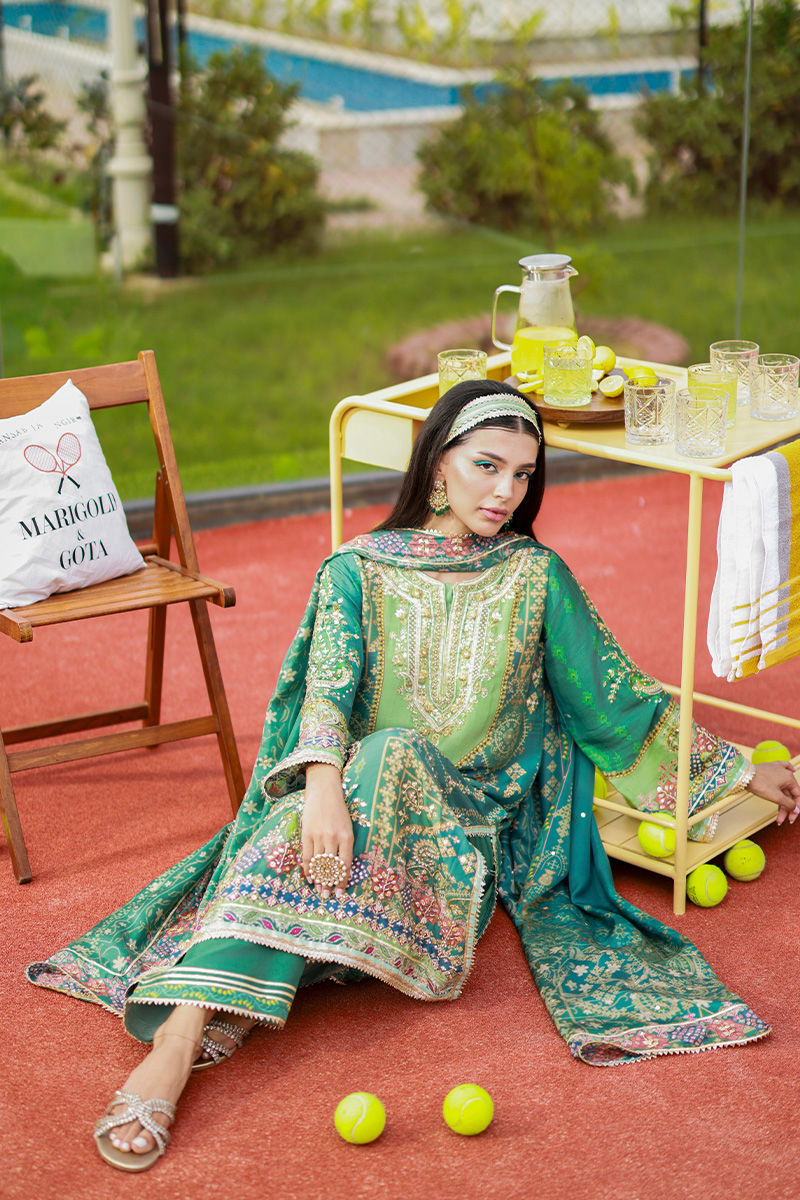 Ansab Jahangir | Marigold and Gota | Zartasha - House Of Hania